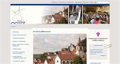 Desktop Screenshot of enzberg-evangelisch.de