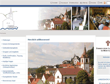 Tablet Screenshot of enzberg-evangelisch.de